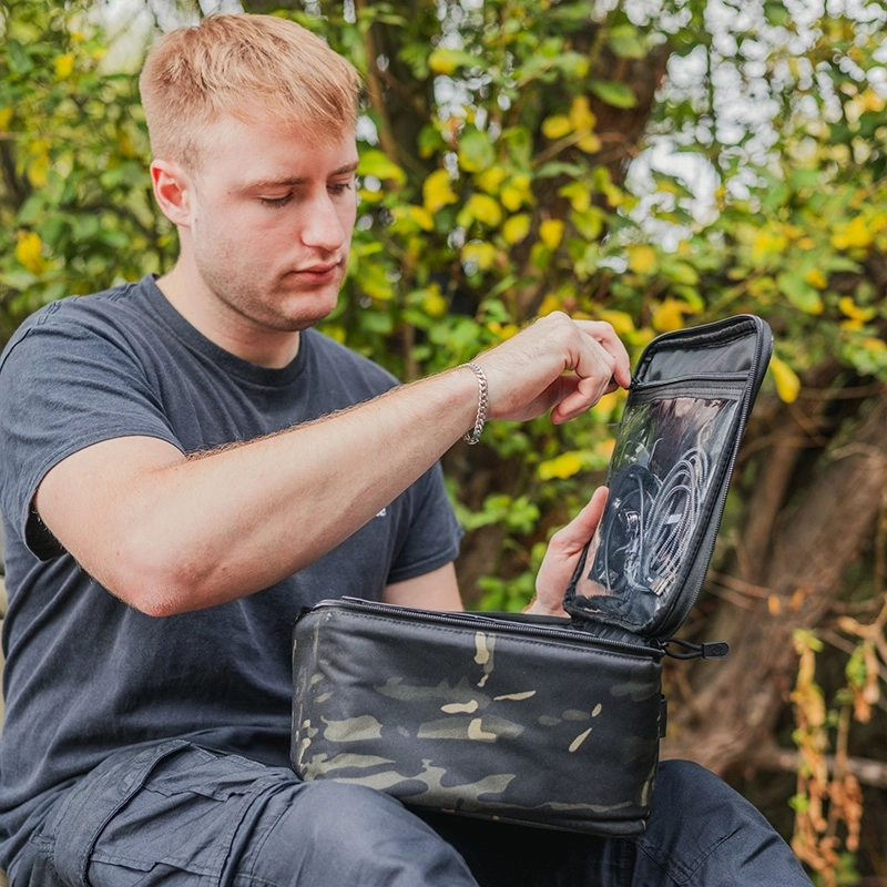 CarpLife Eclipse Camo Elite XL Bits/Tech Pouch